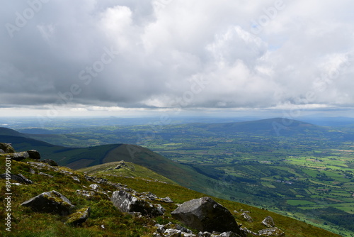 Blackstairs Mountain, Blackstairs Mountains Range, Coonogue, County Carlow, Ireland