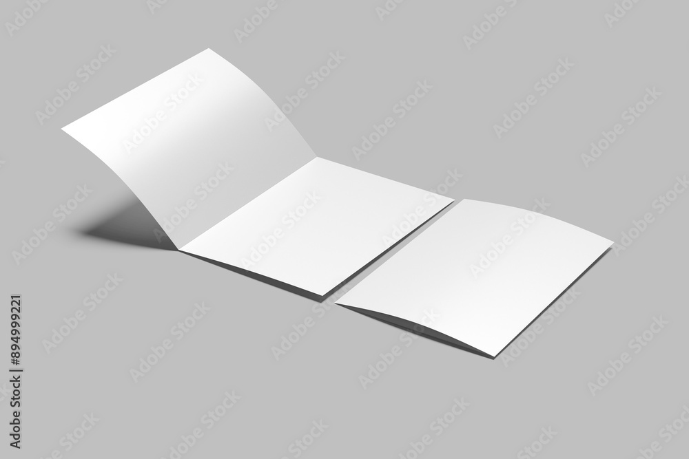 BLANK A5 BIFOLD BROCHURE WHITE BLANK A5 BIFOLD BROCHURE WHITE