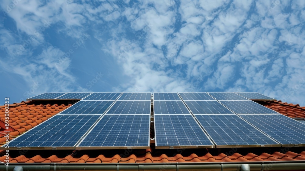 Roof mounted solar panels Roof mounted solar panels