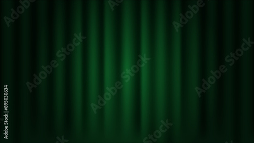 abstract green curtains