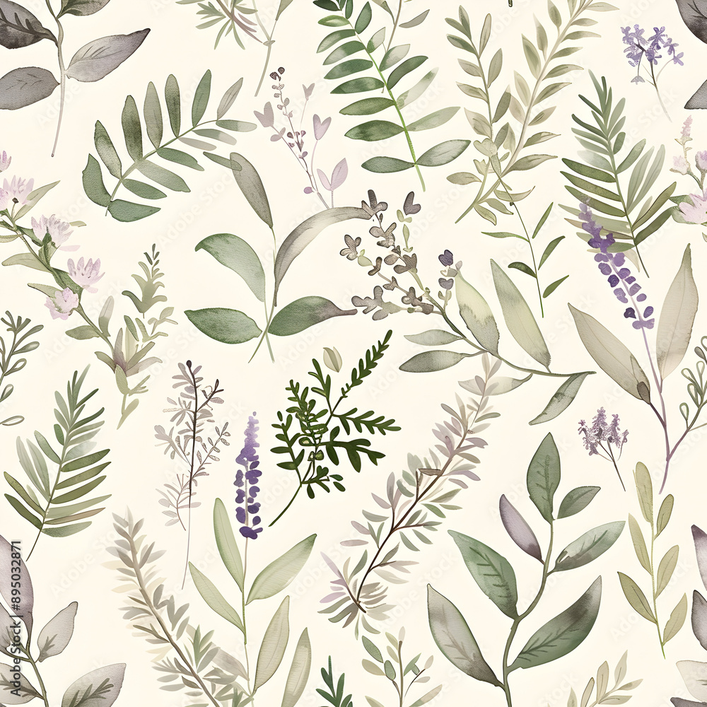 seamless pattern with leaves seamless pattern with leaves