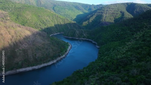 Wallpaper Mural River And Mountains In Meander Torontodigital.ca