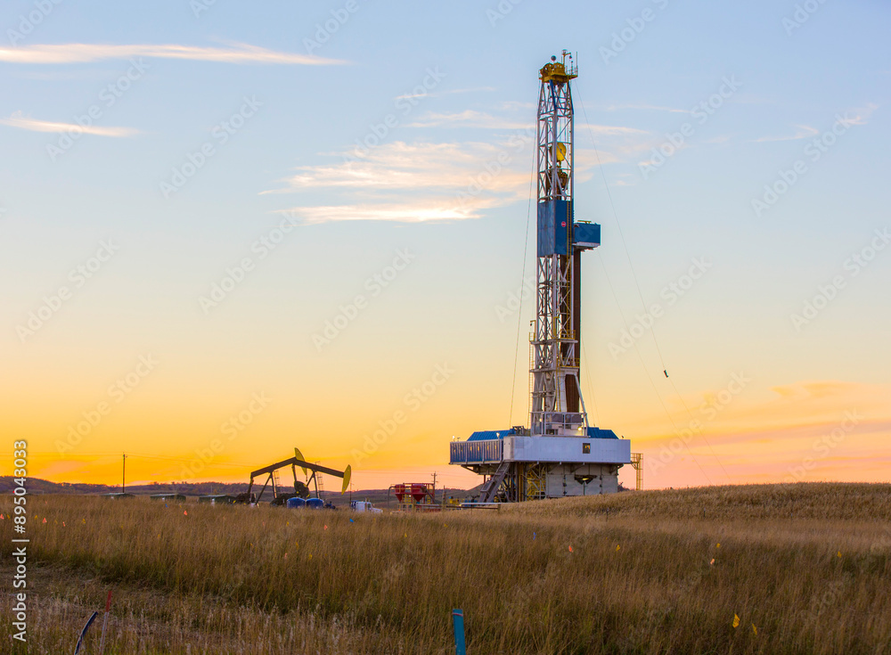 Drilling for oil in North Dakota Drilling for oil in North Dakota