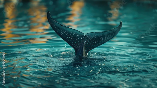 Wallpaper Mural dolphin in water Torontodigital.ca