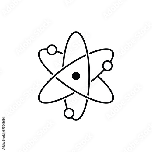 electron icon illustration