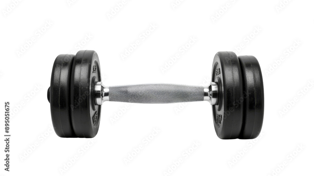 dumbbell isolated on white dumbbell isolated on white