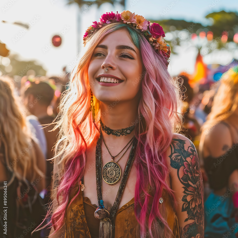 Fototapeta premium Pink Lady 3