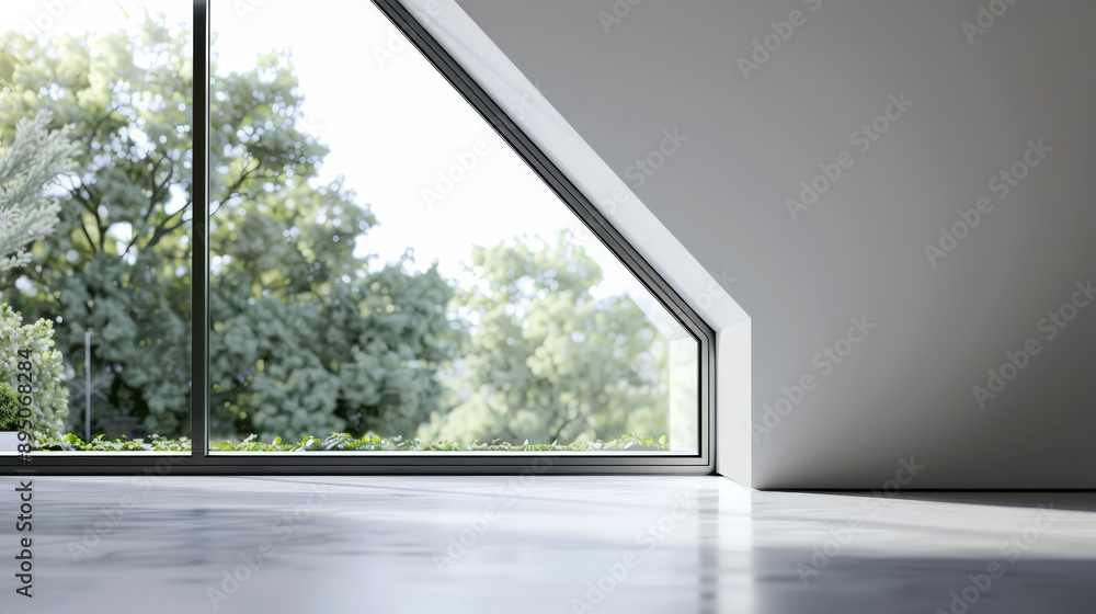 Fototapeta premium modern and minimal house window for interior decoration