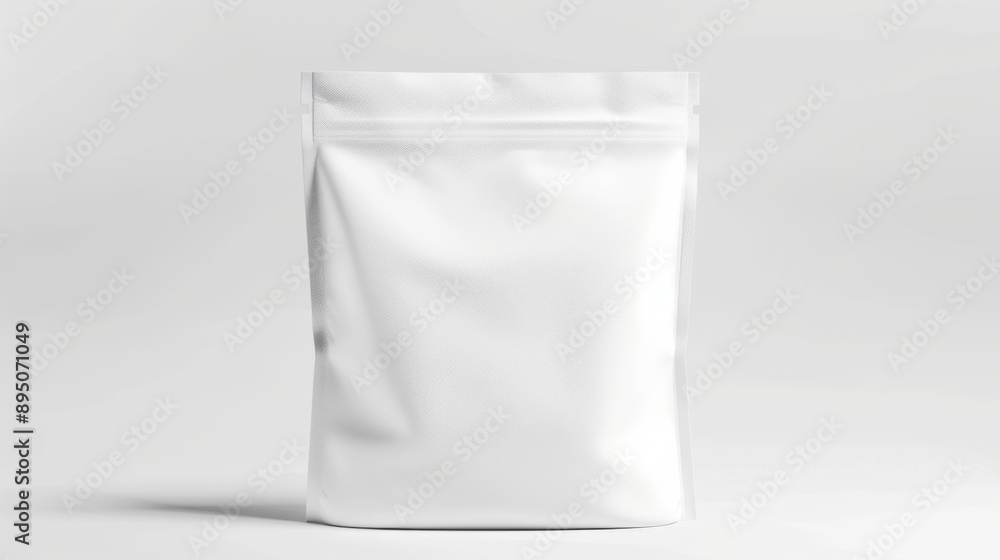 Zip bag mock up bakcground illustrration generated by ai Zip bag mock up bakcground illustrration generated by ai
