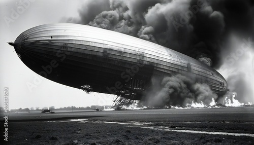 Obraz na płótnie Ballon Dirigeable 