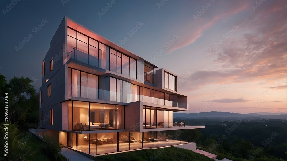 Traumvilla mit futuristischer Ausstrahlung Traumvilla mit futuristischer Ausstrahlung