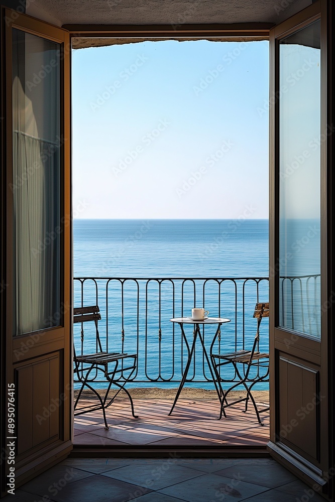Fototapeta premium with a view