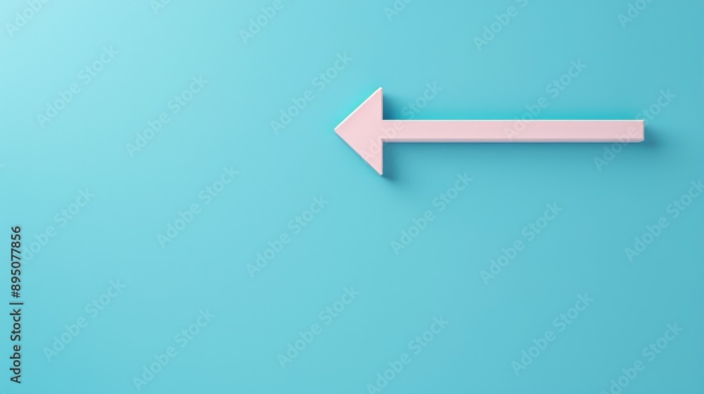 Stand Out Announcement, Bold Arrow Directing to Blank Space for Emphasis and Clarity Stand Out Announcement, Bold Arrow Directing to Blank Space for Emphasis and Clarity