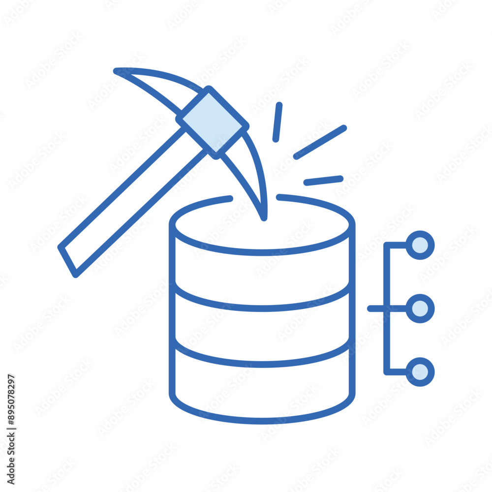 Data Mining Icon with Editable Stroke for Big Data and Predictive Analytics Data Mining Icon with Editable Stroke for Big Data and Predictive Analytics