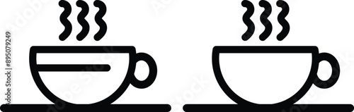 coffee cup icon vector.eps10