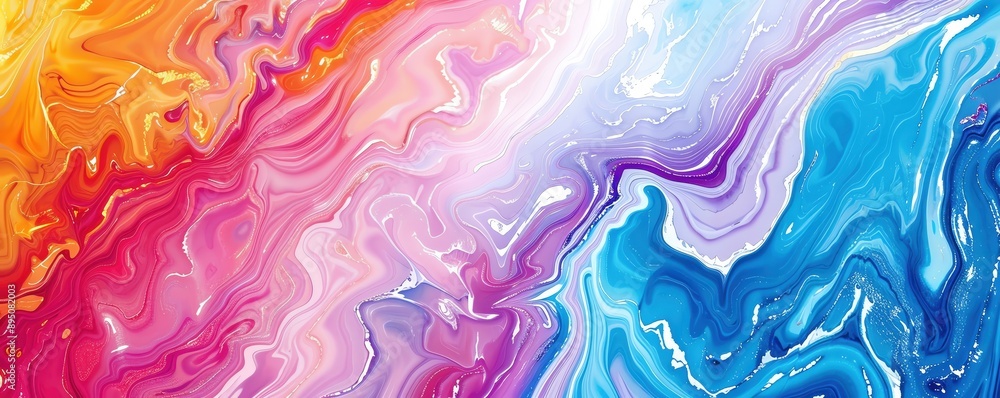 A vibrant abstract swirl of colors, blending warm and cool tones in a fluid design, perfect for modern decor and creative projects. A vibrant abstract swirl of colors, blending warm and cool tones in a fluid design, perfect for modern decor and creative projects.