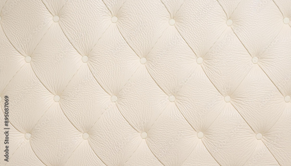cream colored leather upholstery
