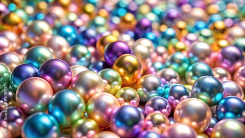 Abstract background of multicolor pearl texture with depth of field, pearl, abstract, multicolor, background, shiny