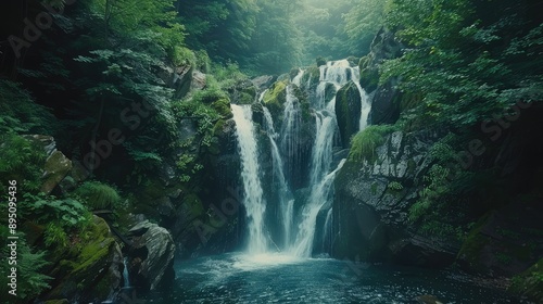 waterfall in the forest