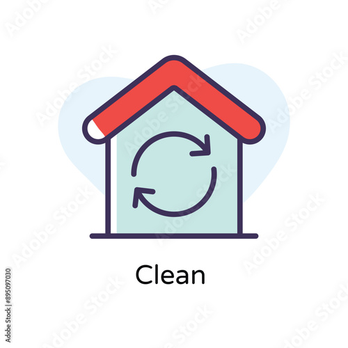 Clean vector icon
