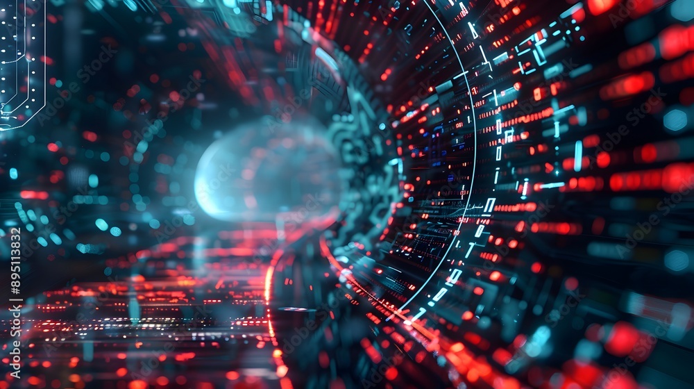 Digital background ideal for technological operations. Data Transmission in a digital future Digital background ideal for technological operations. Data Transmission in a digital future