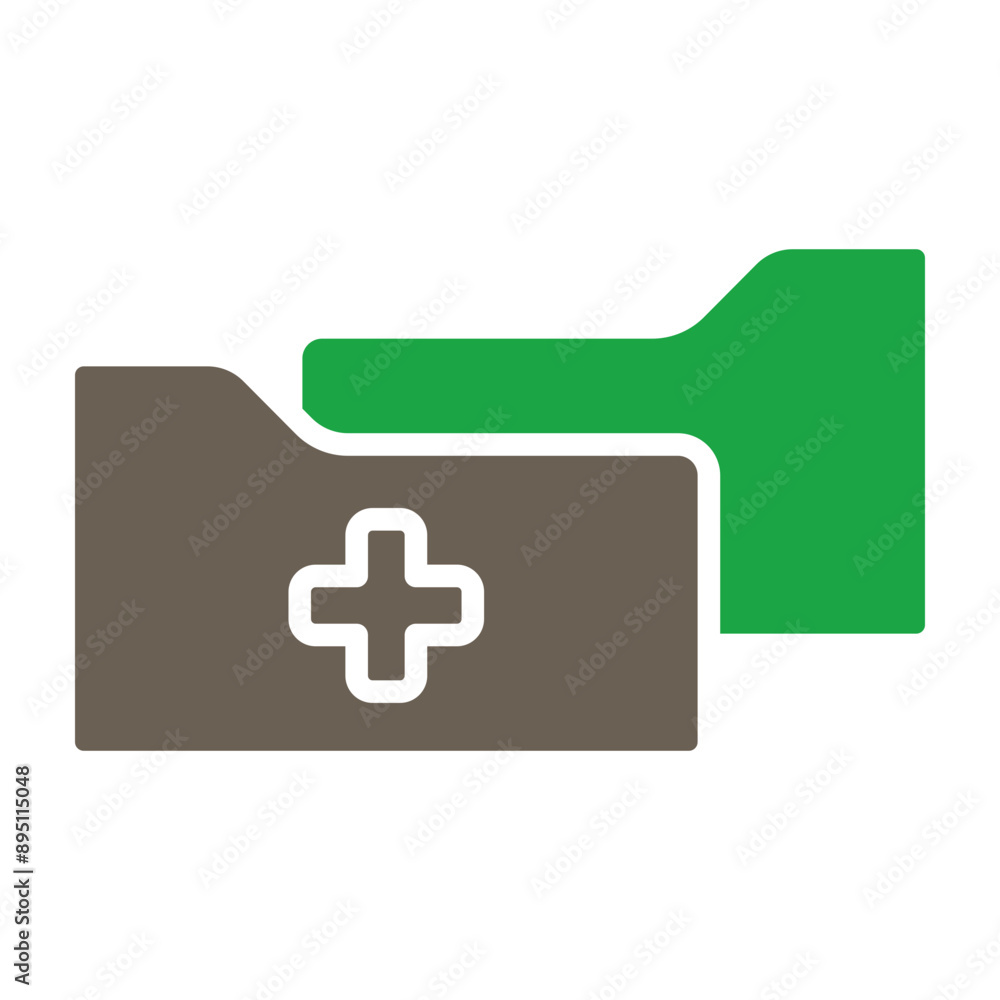 Fototapeta premium Files Glyph Two Color Icon