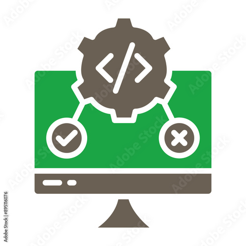 Testing Glyph Two Color Icon
