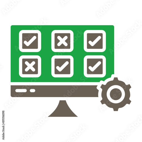 Testing Glyph Two Color Icon