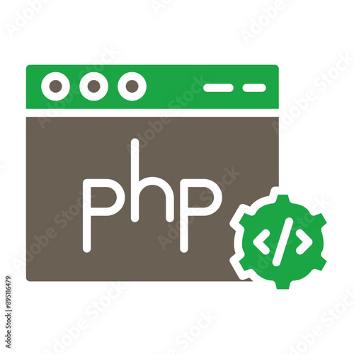 Php Glyph Two Color Icon