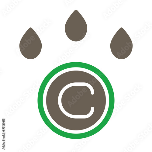 Vitamins Vector Glyph Two Color Icon