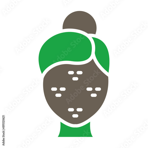 Acne Vector Glyph Two Color Icon