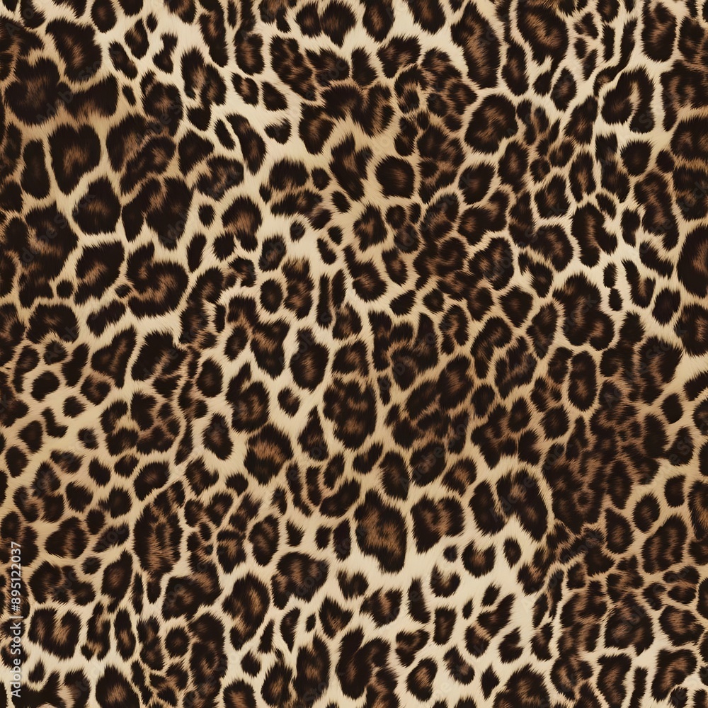 Leopard design fluffy fur texture, stylish fashion background, real hair Leopard design fluffy fur texture, stylish fashion background, real hair