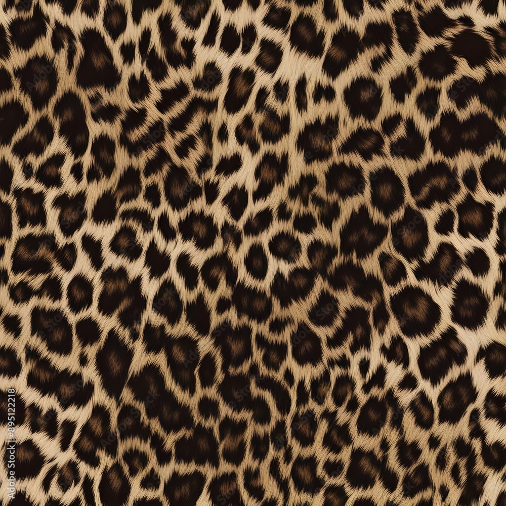 Leopard design fluffy fur texture, stylish fashion background, real hair Leopard design fluffy fur texture, stylish fashion background, real hair