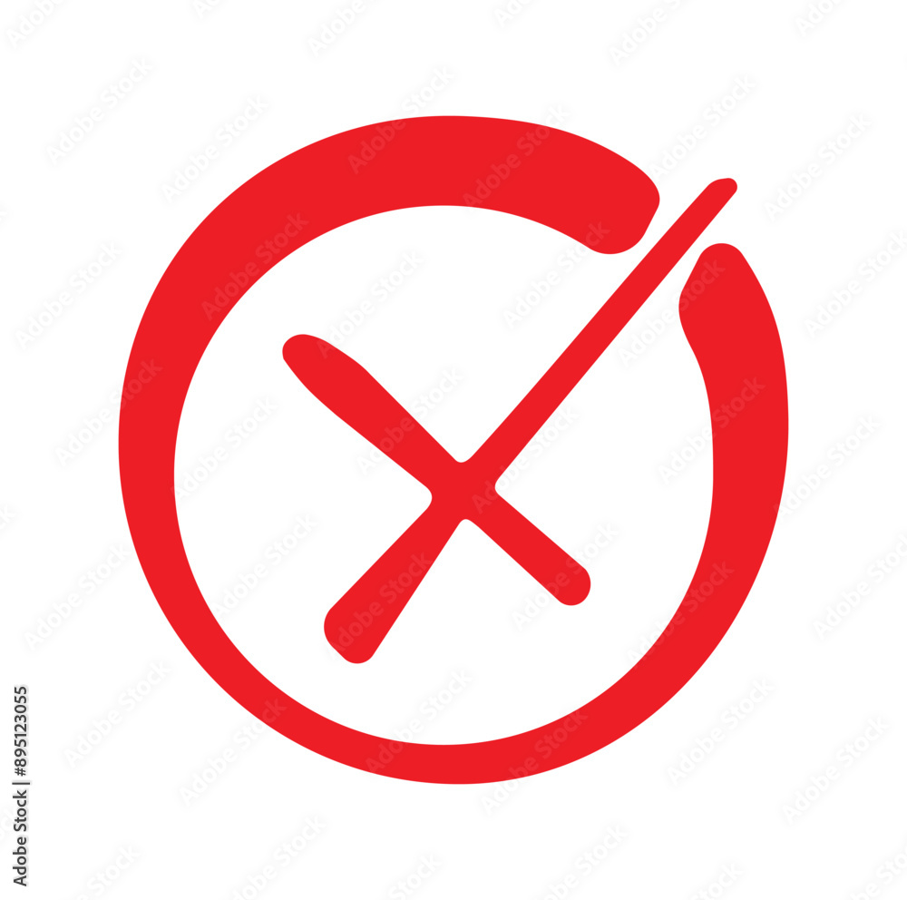 Obraz premium rejected logo