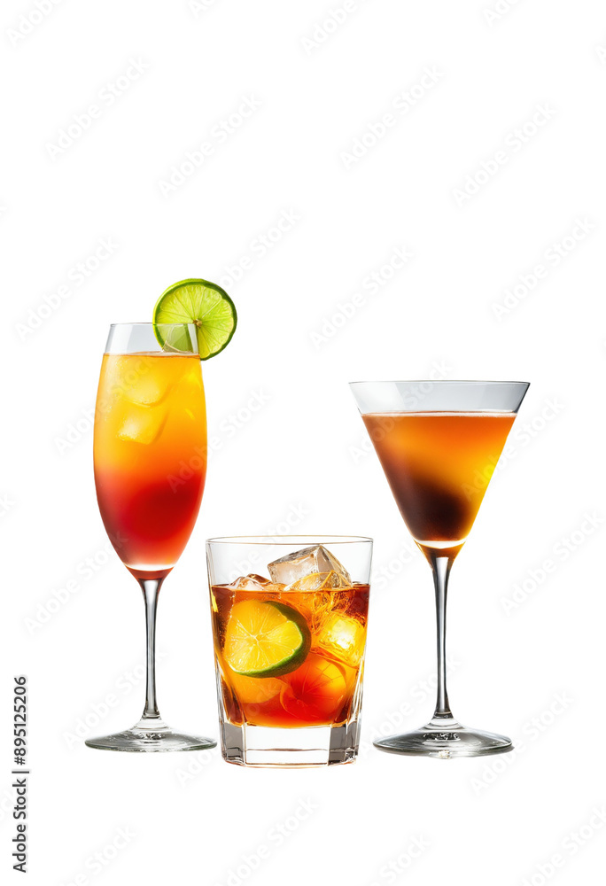 delicious Rum isolated on white background delicious Rum isolated on white background