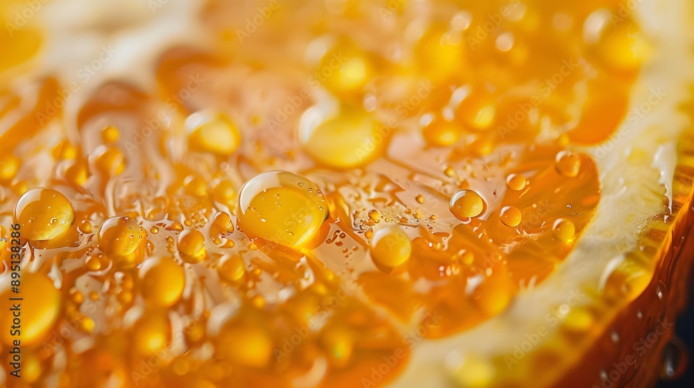Macro Photography of Orange Slices Covered in Water Drops Macro Photography of Orange Slices Covered in Water Drops