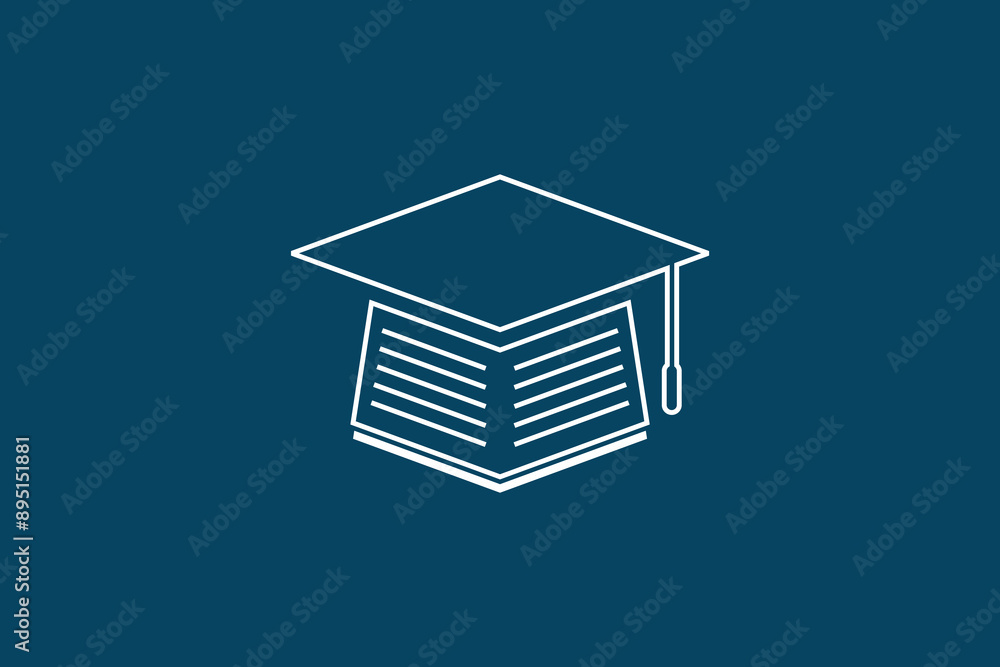 education design with college badge education design with college badge