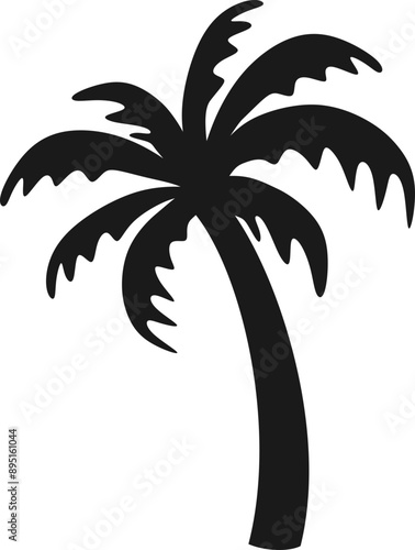 Palm Trees - Tropical Island Graphic 