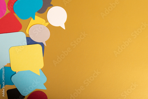 Colorful Speech Bubbles on ...