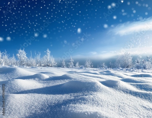 Wallpaper Mural Fine, powdery snow with a sparkling, crystalline appearance. Torontodigital.ca