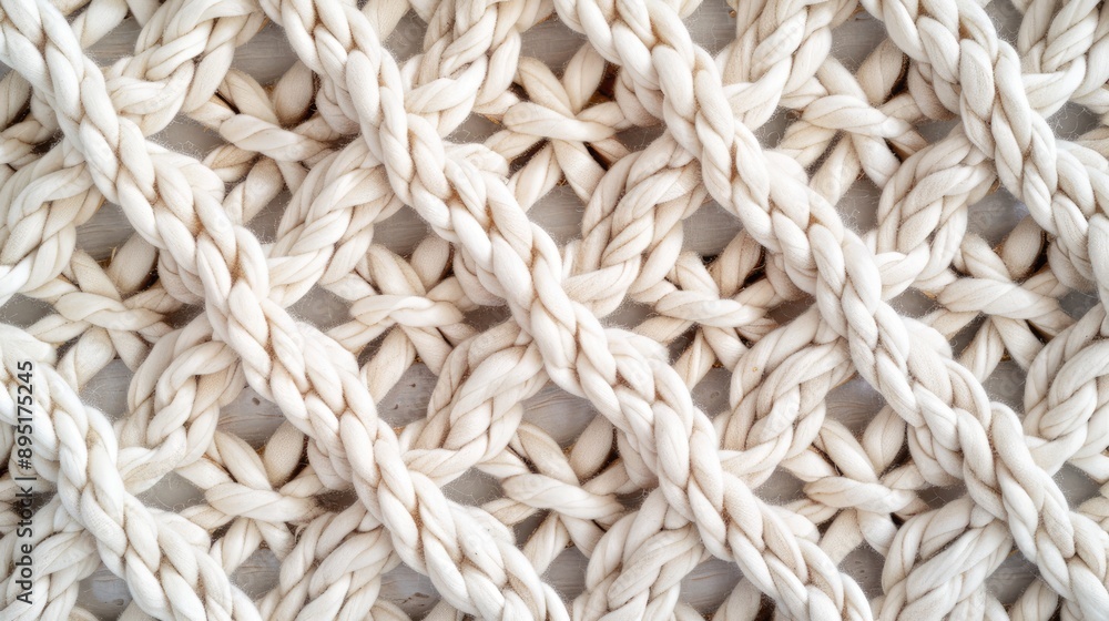Handmade macrame texture pattern close-up. Eco-friendly modern knitting DIY natural decoration concept. Flat lay. Handmade macrame texture pattern close-up. Eco-friendly modern knitting DIY natural decoration concept. Flat lay.
