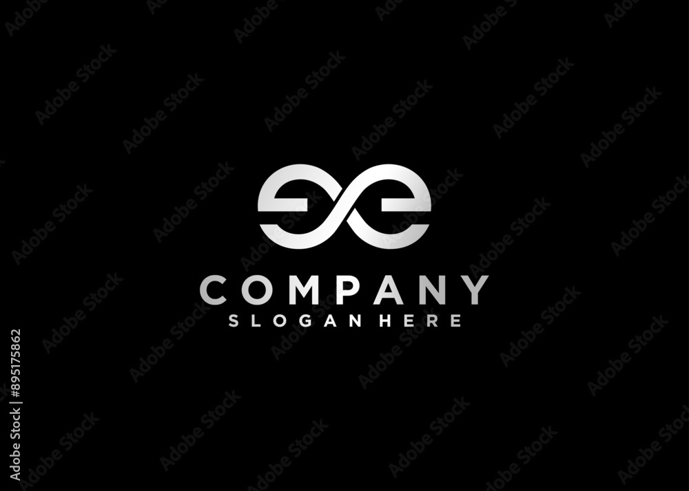 Letter ee logo icon design template Letter ee logo icon design template
