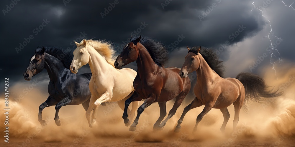 horses in the field horses in the field