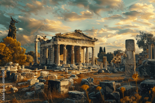 Ancient Greek city of Smyrna (Izmir)