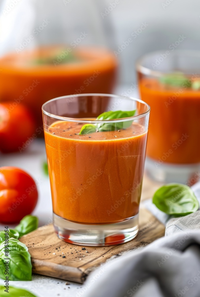 Tomato Juice With Basil Tomato Juice With Basil
