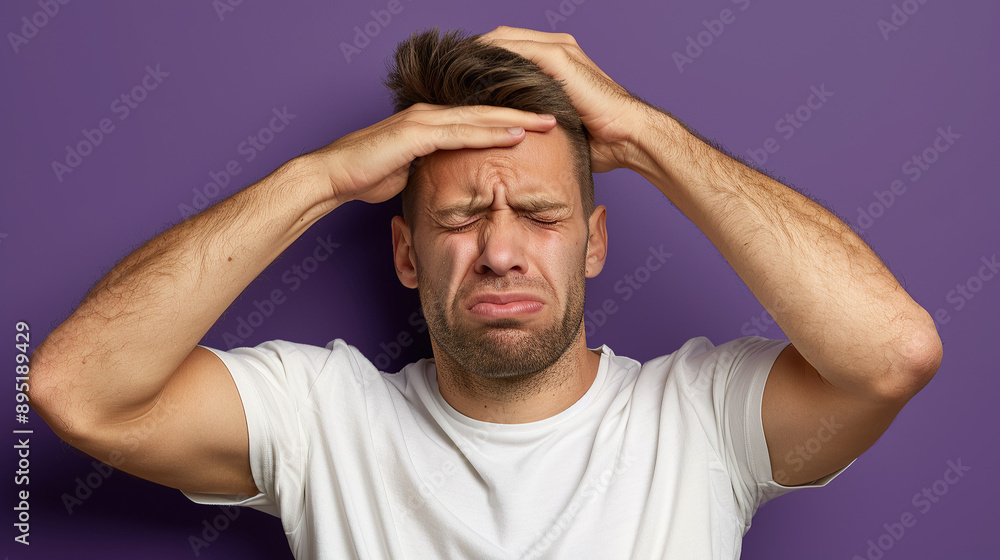 Person with headache Person with headache
