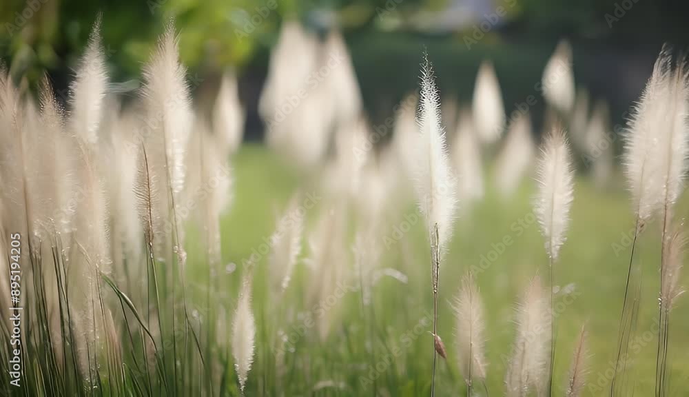 white wind flowers :Nature African Grass swaying garden background morning background Fountain Fountain blurry ornamental Blurred Grass Grass green white wind flowers :Nature African Grass swaying garden background morning background Fountain Fountain blurry ornamental Blurred Grass Grass green