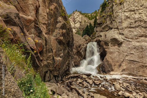 Boulder Falls in Boulder Colorado