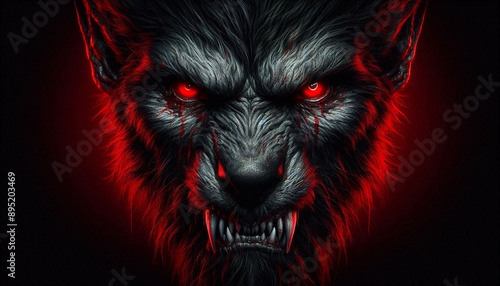 werewolf portrait 