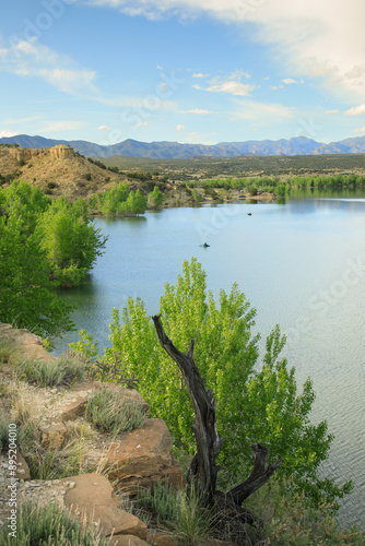 Brush Hollow reservoir in Penrose, Colorado